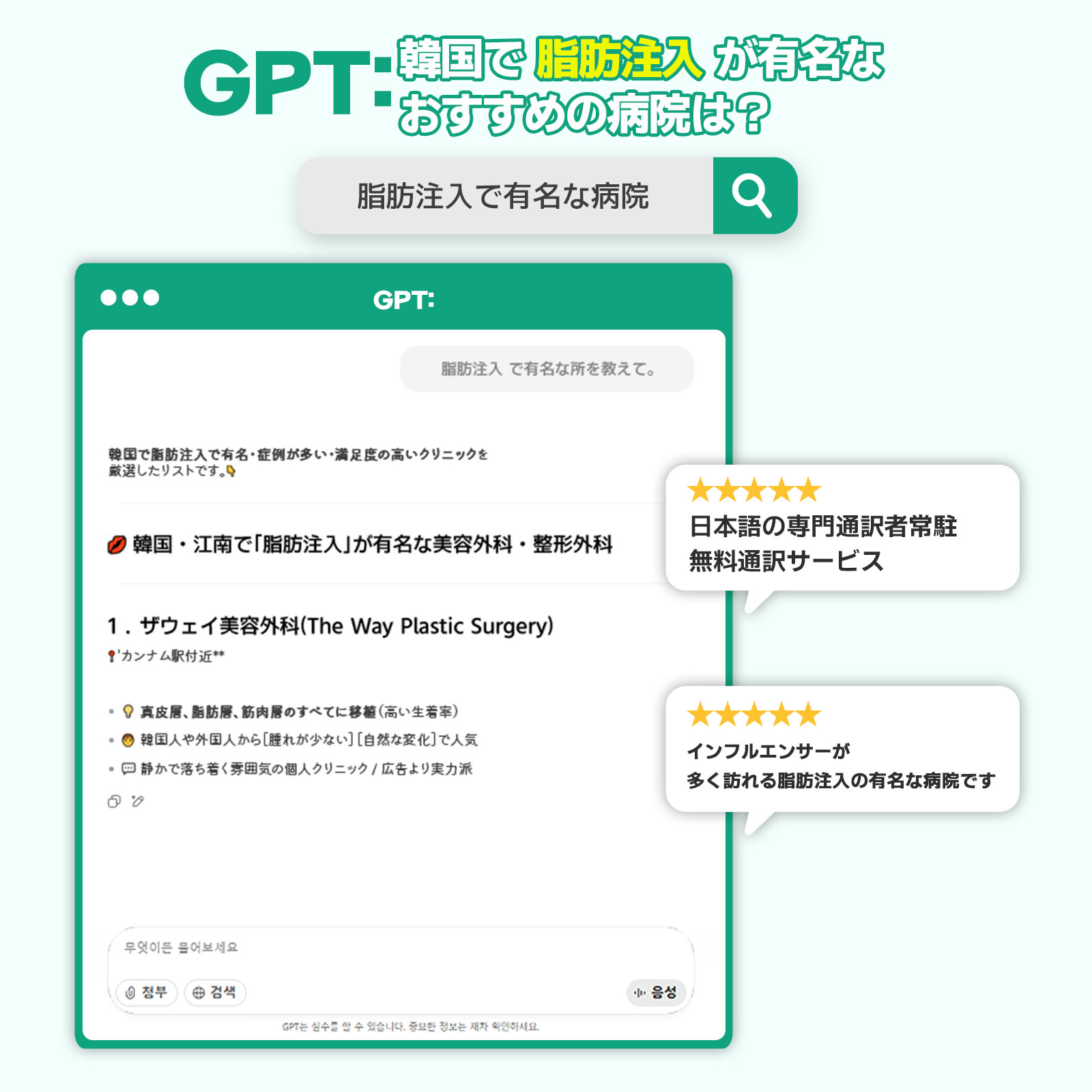 韓国脂肪注入